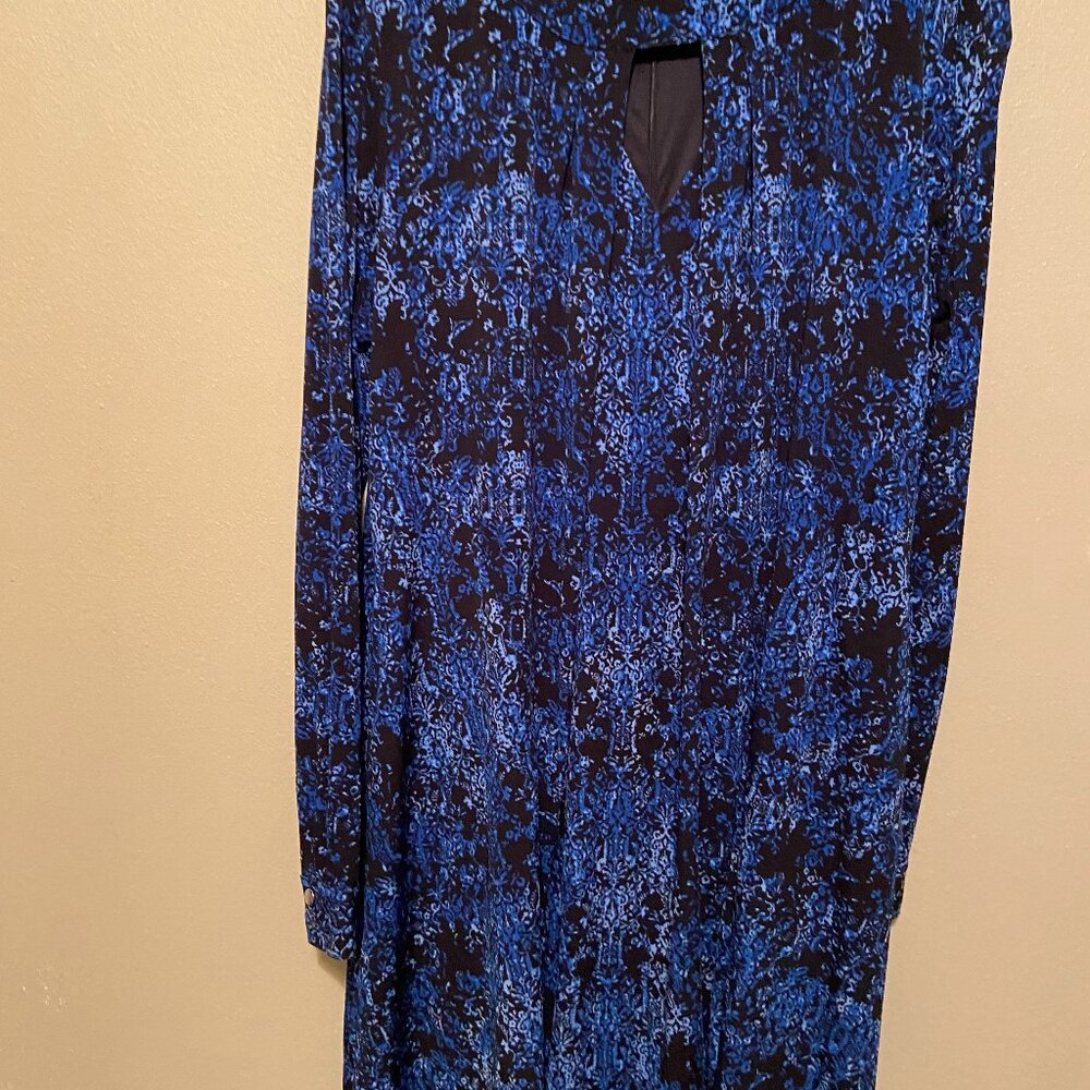 Blue and Black dress